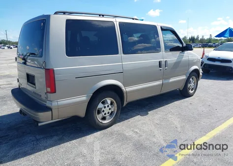 2003 Chevrolet Astro из США, поврежденный, VIN 1GNDM19X13B109031